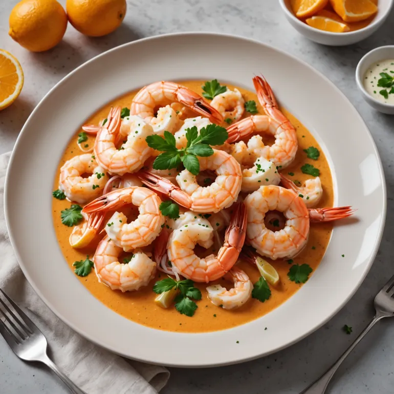 Основные блюда: как приготовить креветки в сливочном соусе, которые покорят ваше сердце и вкус