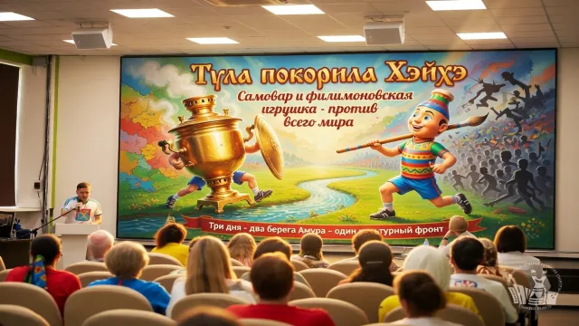 Тула покорила Хэйхэ. Самовар и филимоновская игрушка - против всего мира